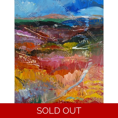 SOLD Beautiful colourful landscape 122